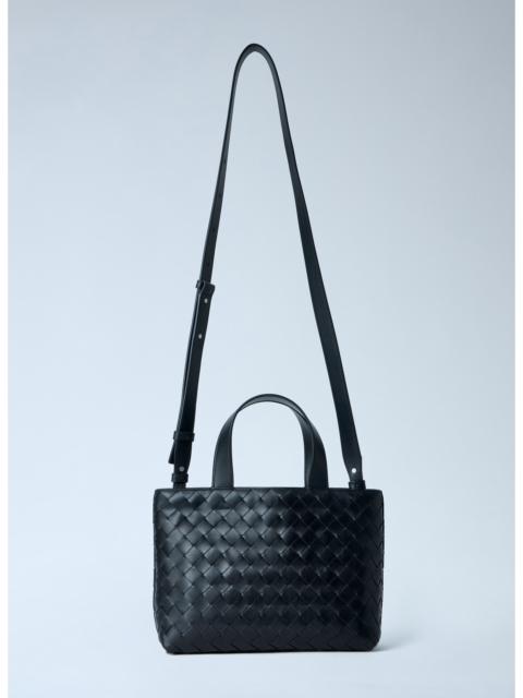 Bottega Veneta Bottega Veneta Men Mini Intrecciato Zipped Tote Bag