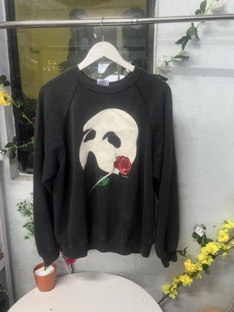 Other Designers Vintage 80s the Phantom Black Swetshirr