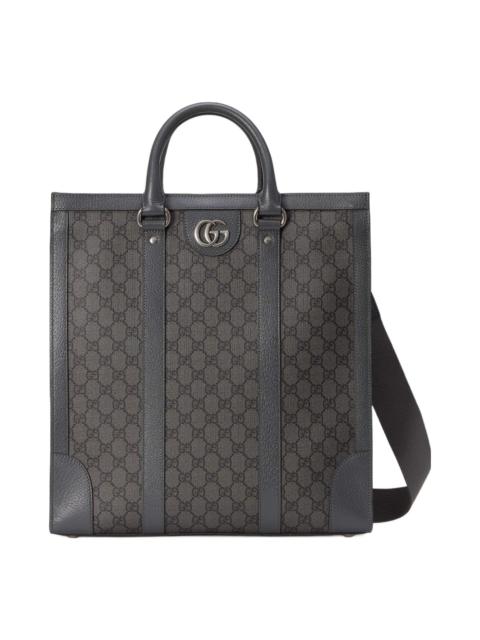 GUCCI Gucci Ophidia Medium Tote Bag 'Grey Black' 731793-UULHK-8576