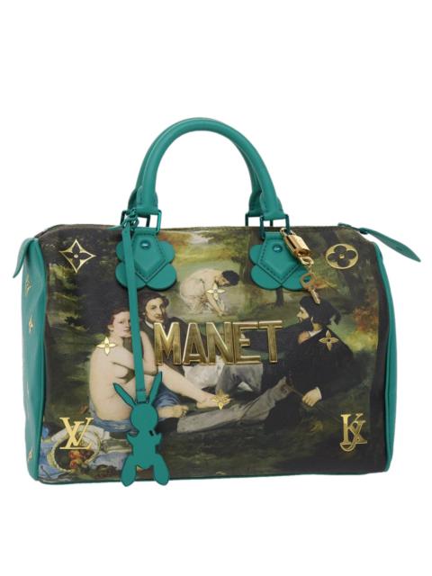 Louis Vuitton LOUIS VUITTON Masters Collection Manet Speedy 30 Hand Bag M43304