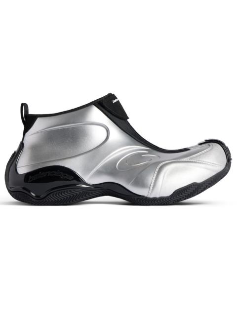 BALENCIAGA Men's Basketball Sneaker  in Silver/black