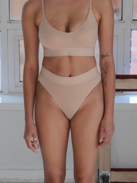 BASERANGE Elastic Bell Pants - Bamboo Lyocell