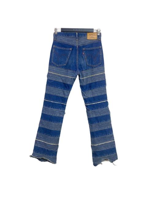 Other Designers Archival Clothing - Vintage Hysteric Glamour Denim Hagi Jeans Distressed Flare