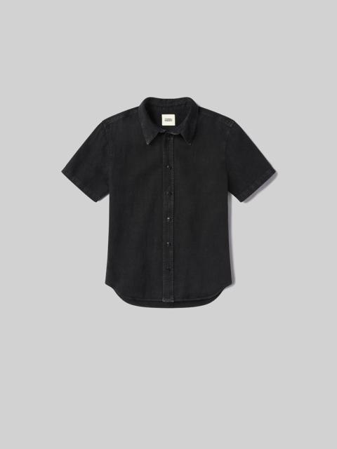 Citizens of Humanity Cairo Short Sleeve Linen Shirt
In Washed Black