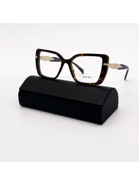 Prada New Prada PR03ZV 2AU1O1 Butterfly Frame Women Eyeglasses