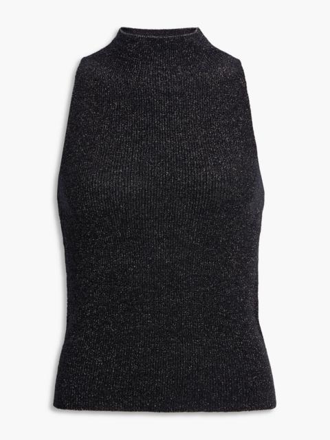 Other Designers Metallic knitted top