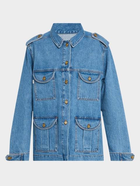 BLAZÉ MILANO Nariida Denim Sahara Jacket