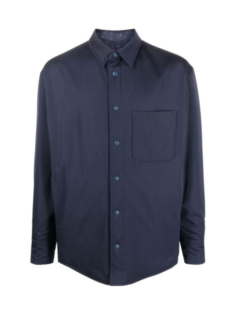 Lanvin VIRGIN-WOOL SHIRT JACKET