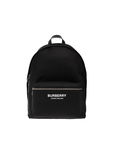 Burberry BURBERRY Black Nylon Backpack New