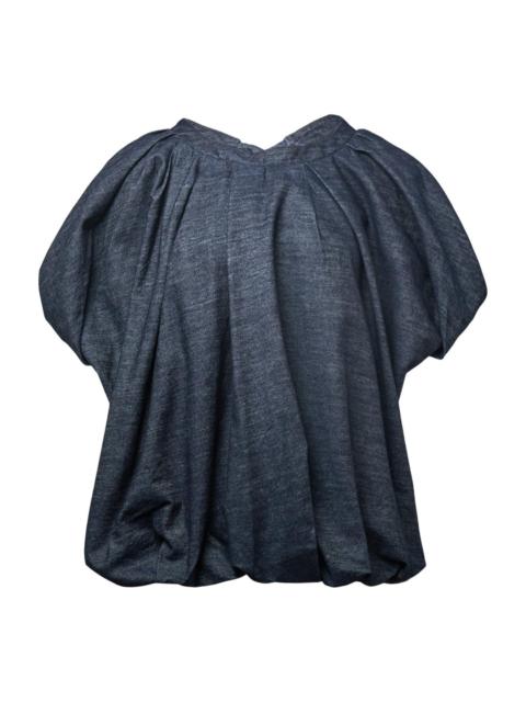 Dries Van Noten Balloon Top With Scarf