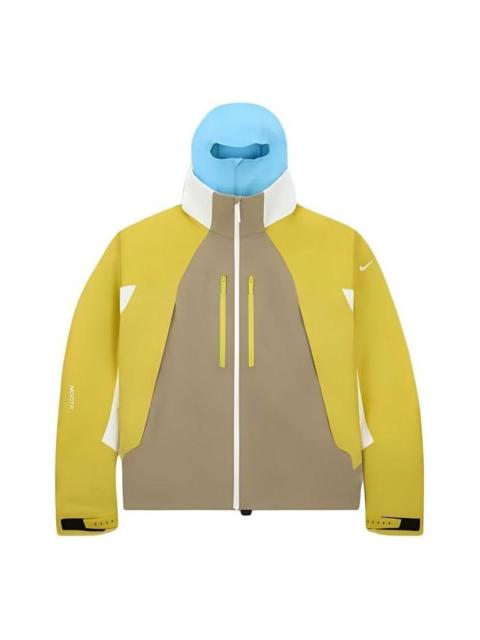 Nike Nike x NOCTA Drake L'ART Balaclava Tech Jacket Asia Sizing 'Yellow Khaki' FD2161-247