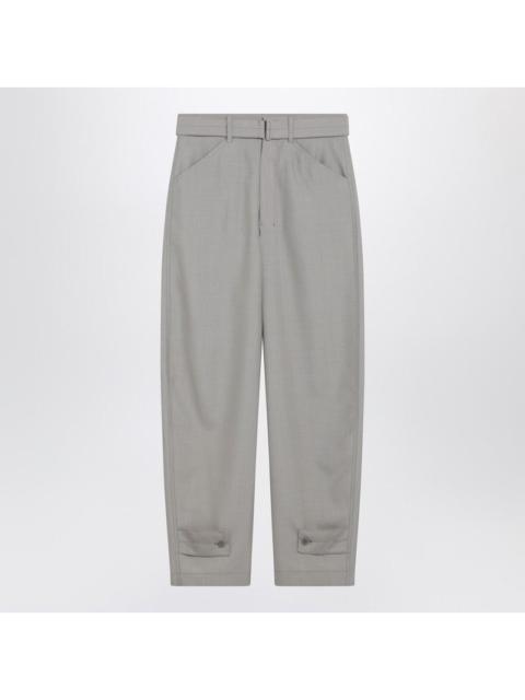 Lemaire Lemaire Taupe Trousers With Ankle Tabs Women