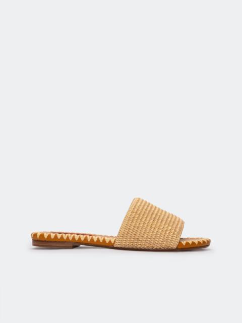 SIMONMILLER Raffia Salerno Sandal in Natural