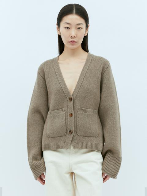 KHAITE Scarlet Cashmere Cardigan