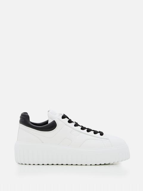 HOGAN H-STRIPES LACE UP SNEAKERS