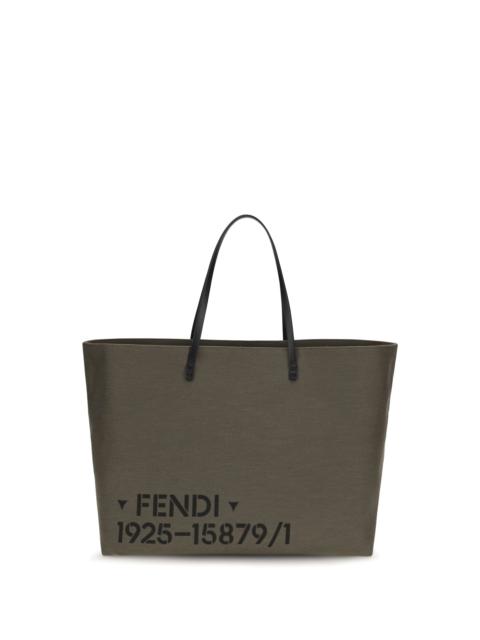 FENDI Fendi Roll Large Shopping Bag Green/Black