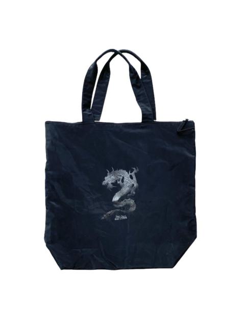 Jean Paul Gaultier Vintage JPG Dragon Nylon Tote Bag