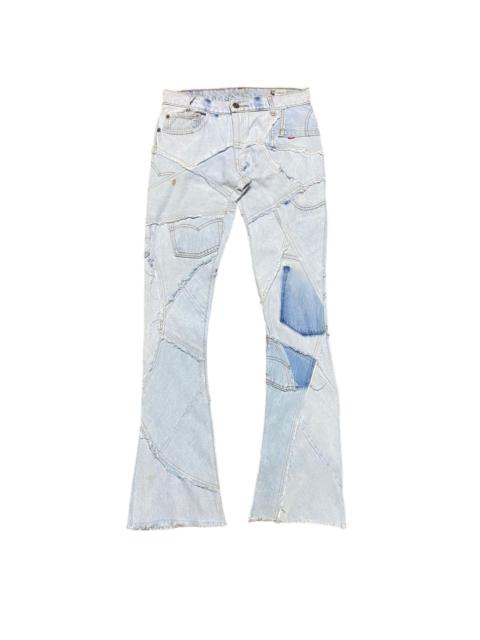 Levi's Levis X Jungle Cat Reconstruct Denim Flare Jeans