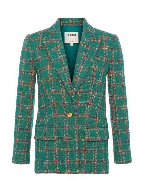 L'AGENCE Gweny Tweed Blazer