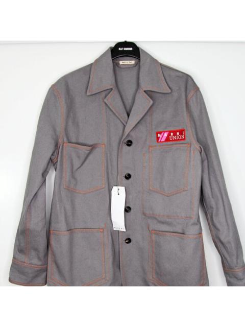 Marni SS19 MARNI x UNION COTTON DRILL CHORE COAT JACKET