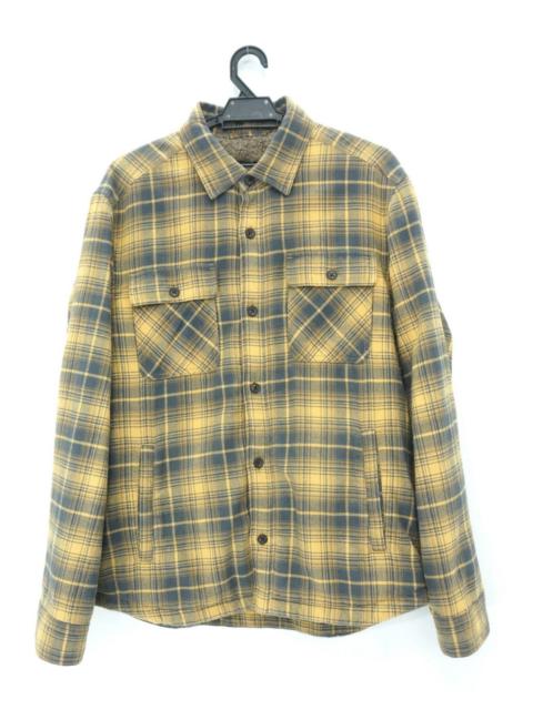 Other Designers UNIQLO Plaid Tartan Flannel Fleece Lined