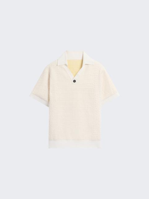 JACQUEMUS Scala Polo Shirt Off White