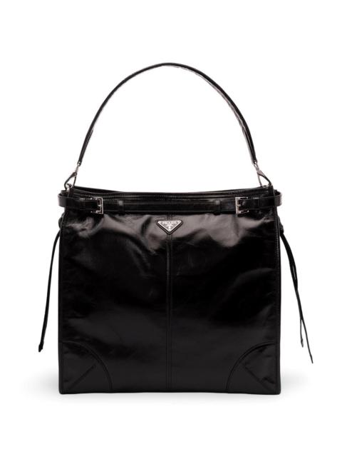 Prada Prada Men Leather Shoulder Bag