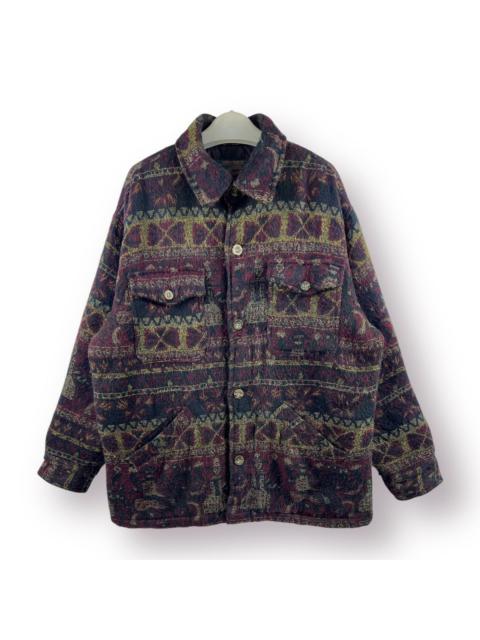 Other Designers Japanese Brand - 🔥 Jungle Storm Japan Art Abstract wool Utility Jacket - L