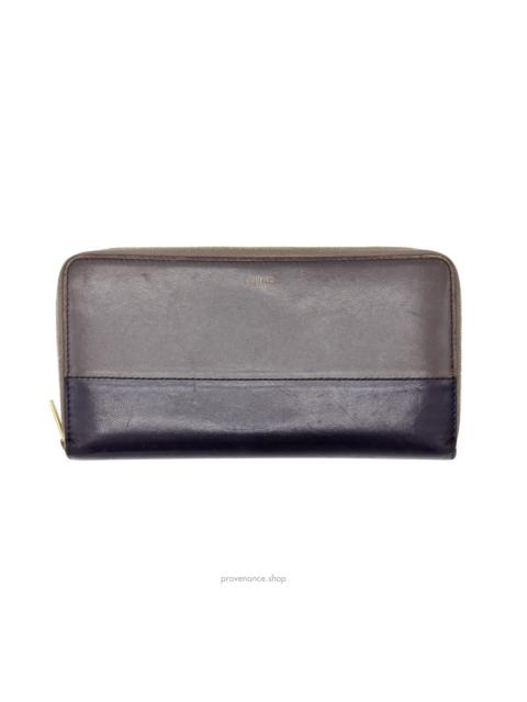 CELINE Celine Multifunction Zip Wallet - Grey/Black