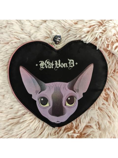 Other Designers Too Faced x Kat Von D Better Together Double-sided Heart-shaped Make-up Bag