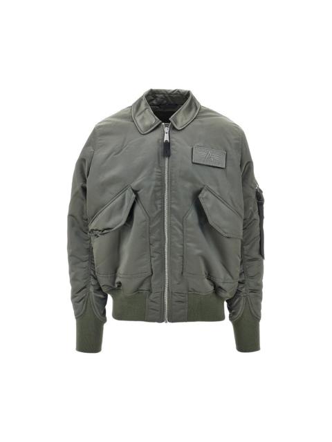 ALPHA INDUSTRIES Alpha Industries CWU-45/P Base UV Bomber Jacket Khaki