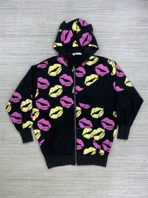 Other Designers Vintage ACDC Rag Lips Printed Fullprint Hoodie Jacket