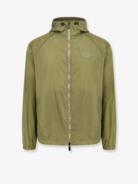 Burberry Burberry Men Nylon Jacket With Ekd Patch