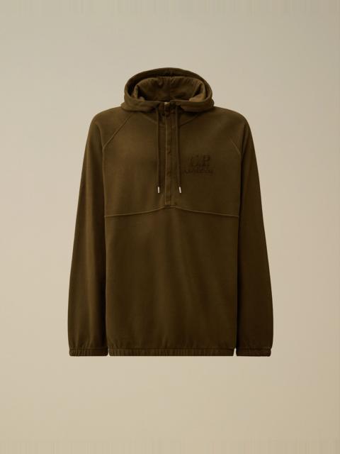 C.P. Company Acero Fleece Half Zip Hooded Sweatshirt