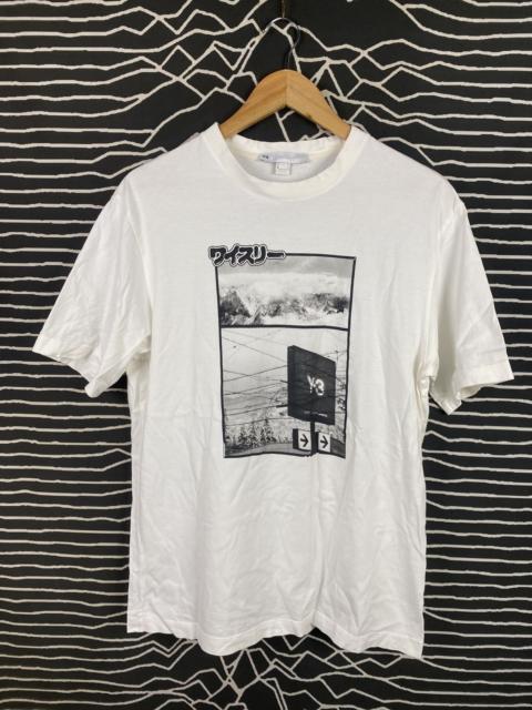 Y-3 Y-3 Yohji Yamamoto Graphic Tee