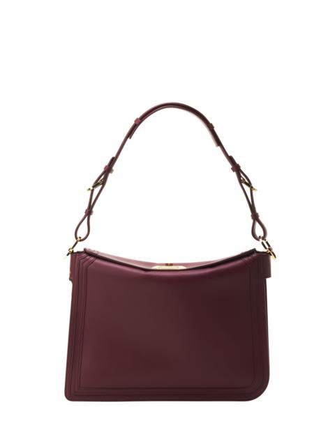 Lanvin Lanvin Compagnon Asymmetrical Bag In Leather in Bacchus at Nordstrom