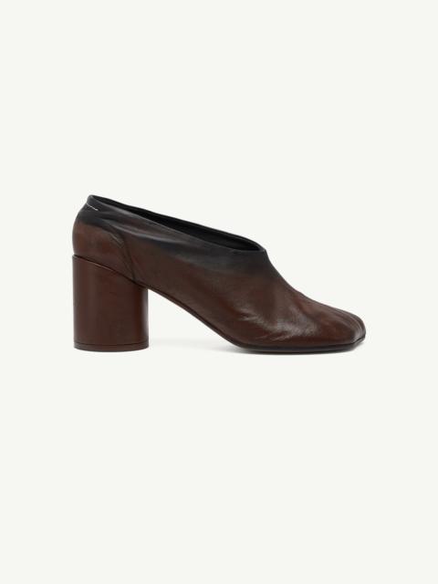 MM6 Maison Margiela Anatomic block-heel pumps