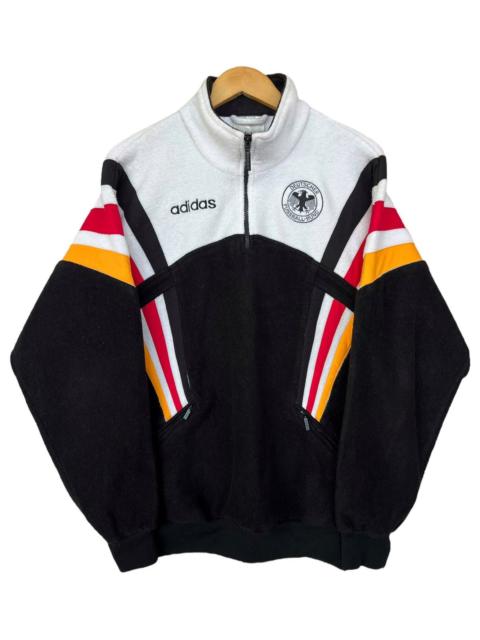 adidas Rare Vintage 1996 Adidas Germany Half Zip Fleece Sweatshirt