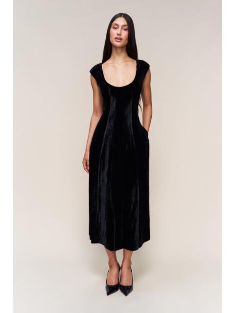 GUIZIO LEILA VELVET DRESS