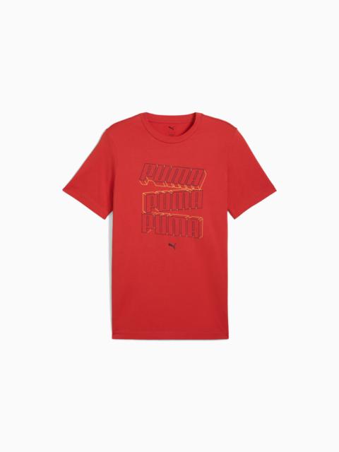 PUMA ESS Stacked Logo Men's Tee