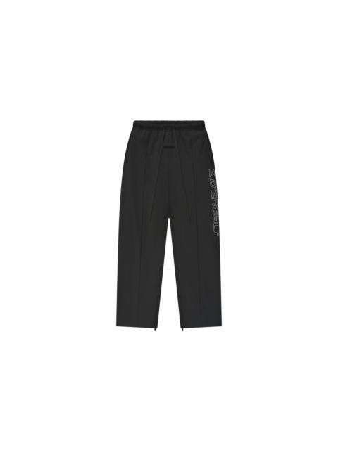 ESSENTIALS TECH NYLON RELAXED TRACK PANTS (VINTAGE BLACK)