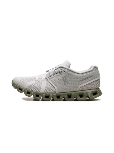 On Cloud 5 "Glacier Grey Reseda Green"