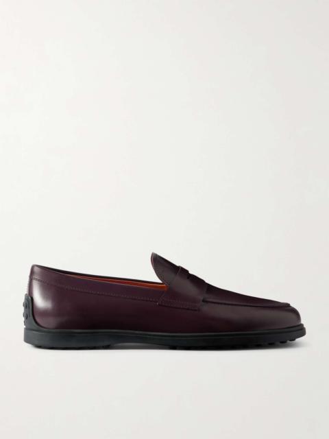 Gomma Leather Penny Loafers