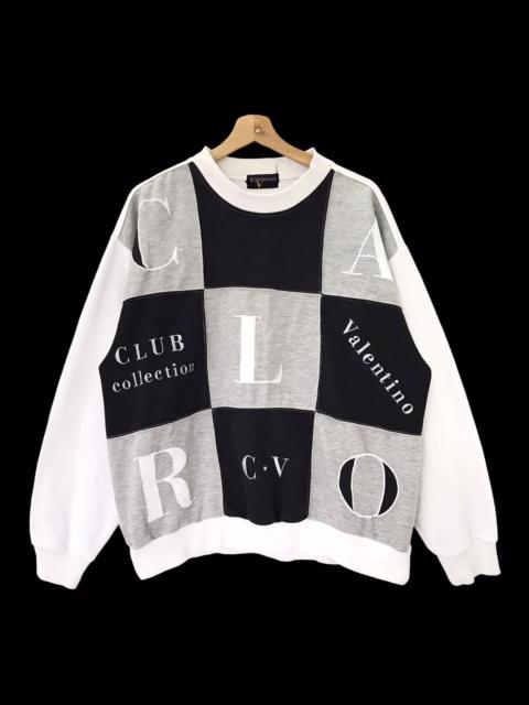Other Designers Designer - Vintage 90’s Calro Valentino Crewneck Sweatshirt Size L