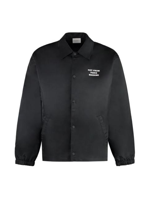 CLASSIC NYLON JACKET WITH FRONT POCKETS