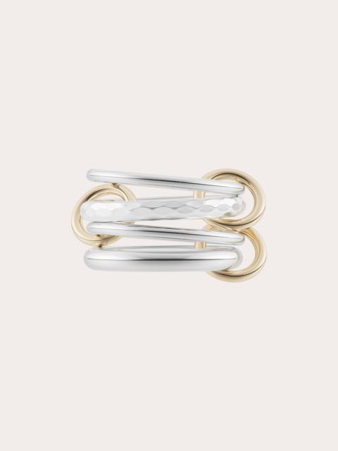 Spinelli Kilcollin 18k Gold & Sterling Silver Cici Petite Vulcan Ring