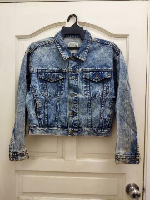 Other Designers Distressed Denim - 🔥SHOUT OUT 🔥 VTG ACID WASH DENIMS JACKET