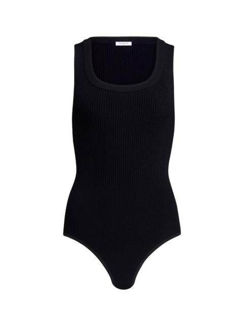 Alaïa Alaia Women Sleeveless Ribbed Knit Bodysuit