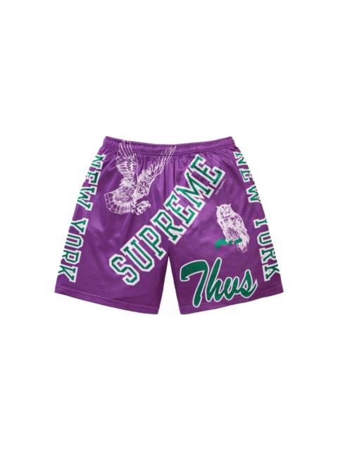 Varsity mesh shorts