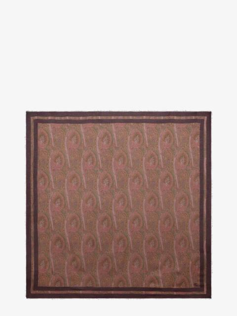 Etro Etro Modal And Cashmere Shawl With Paisley Pattern